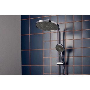 Hansgrohe Duschsystem Activera S 240 EcoSmart Regendusche ohne Armatur Chrom