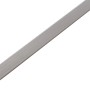 Gleichschenkliges Winkelprofil aus Edelstahl, 10x10x2000 mm, für Befestigungen und Konstruktionen.