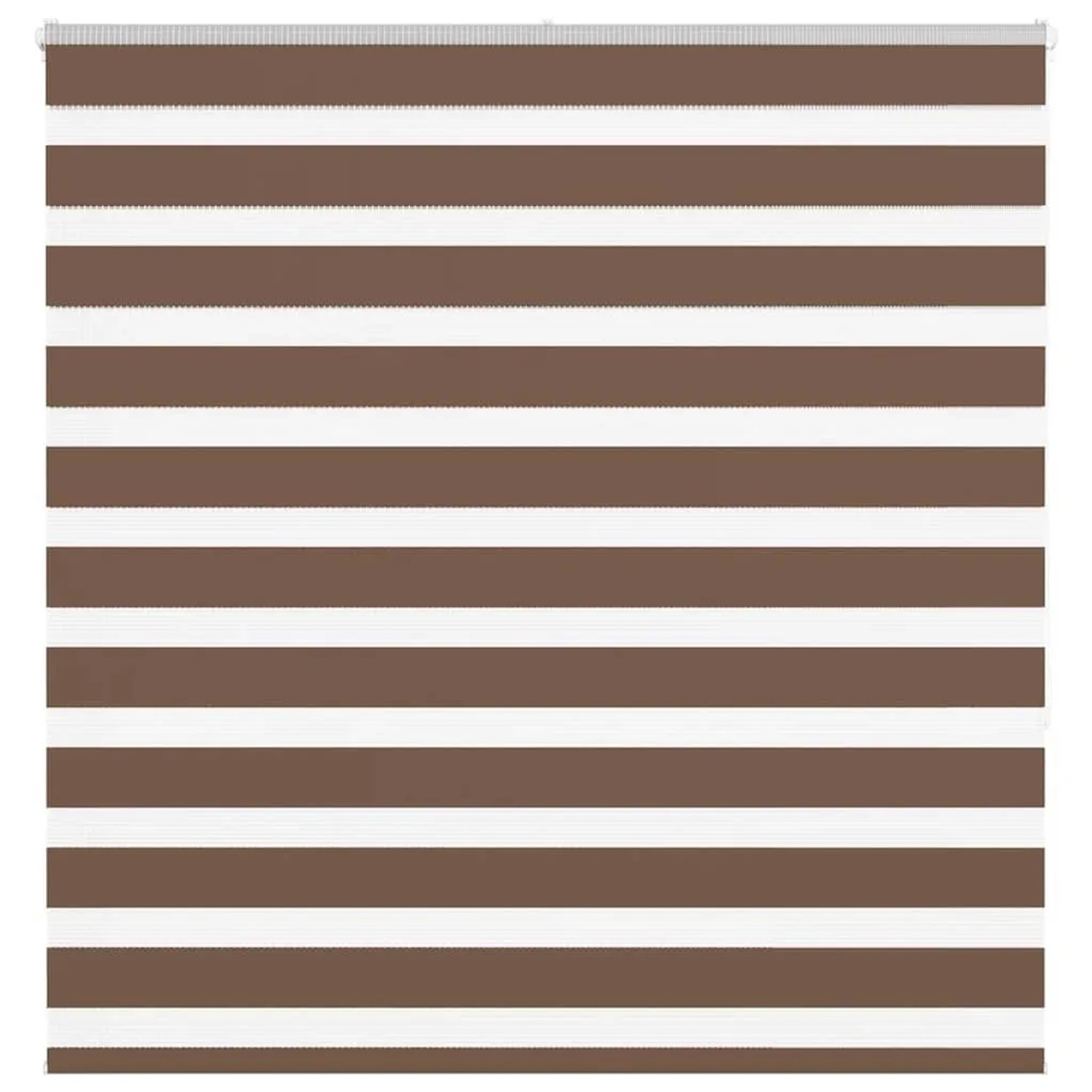 vidaXL Doppelrollo Braun 145x150 cm Stoffbreite 140,9 cm Polyester 4014348 günstig online kaufen