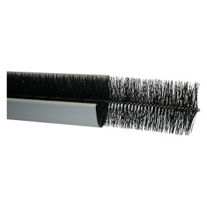 Marley Dachrinnenschutz Rinnenraupe, 120cm, schwarz, schützt vor Laub und Verschmutzung.