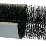 Marley Dachrinnenschutz Rinnenraupe, 120cm, schwarz, schützt vor Laub und Verschmutzung.
