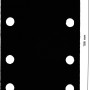 Bosch Schleiftellerschoner Pad, 93x186mm, 2er-Set für Multischleifer. Schützt die Schleifplatte.