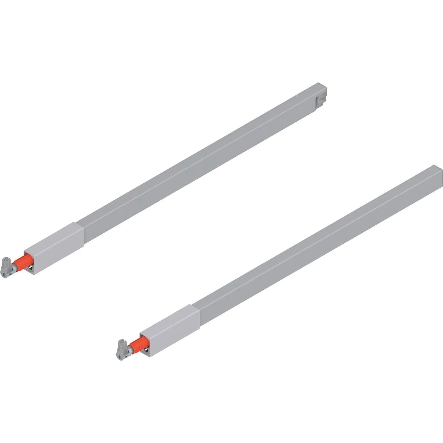 Blum Längsreling-Set Tandembox antaro Nennlänge 500 mm Grau