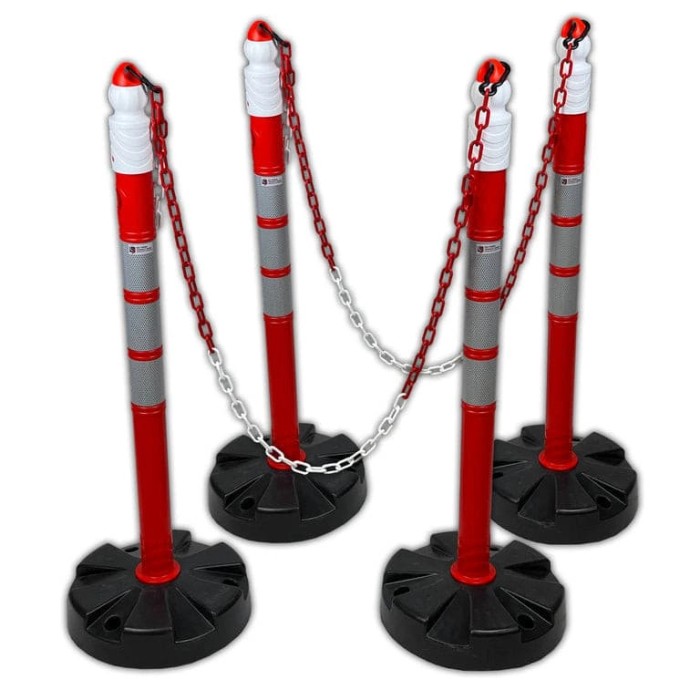 Conacord Absperrkette 6 mm rot weiß 5 m UV-beständig, schwimmfähig Ketten Conacord Absperrkette 6 mm rot weiß 5 m UV-beständig, schwimmfähig Ketten