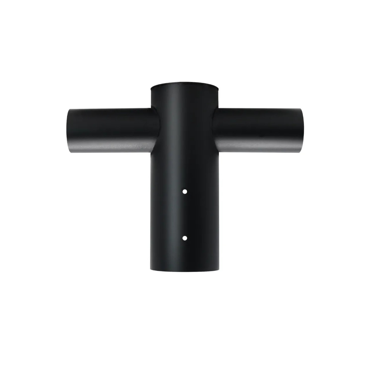 ENOVALITE Straßenleuchten Adapter 2-Fach 80 zu 60mm Schwarz Fix