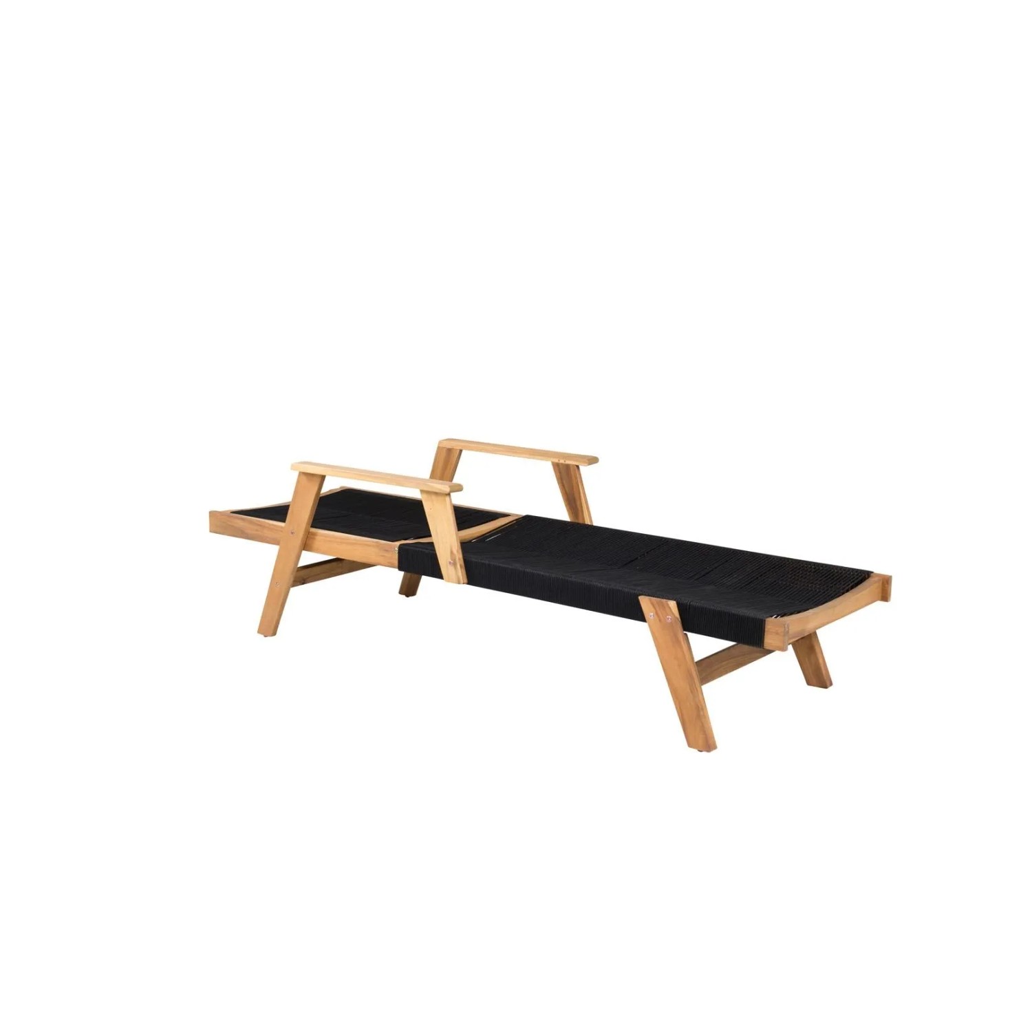 ebuy24 John Loungestuhl Teakholzoptik