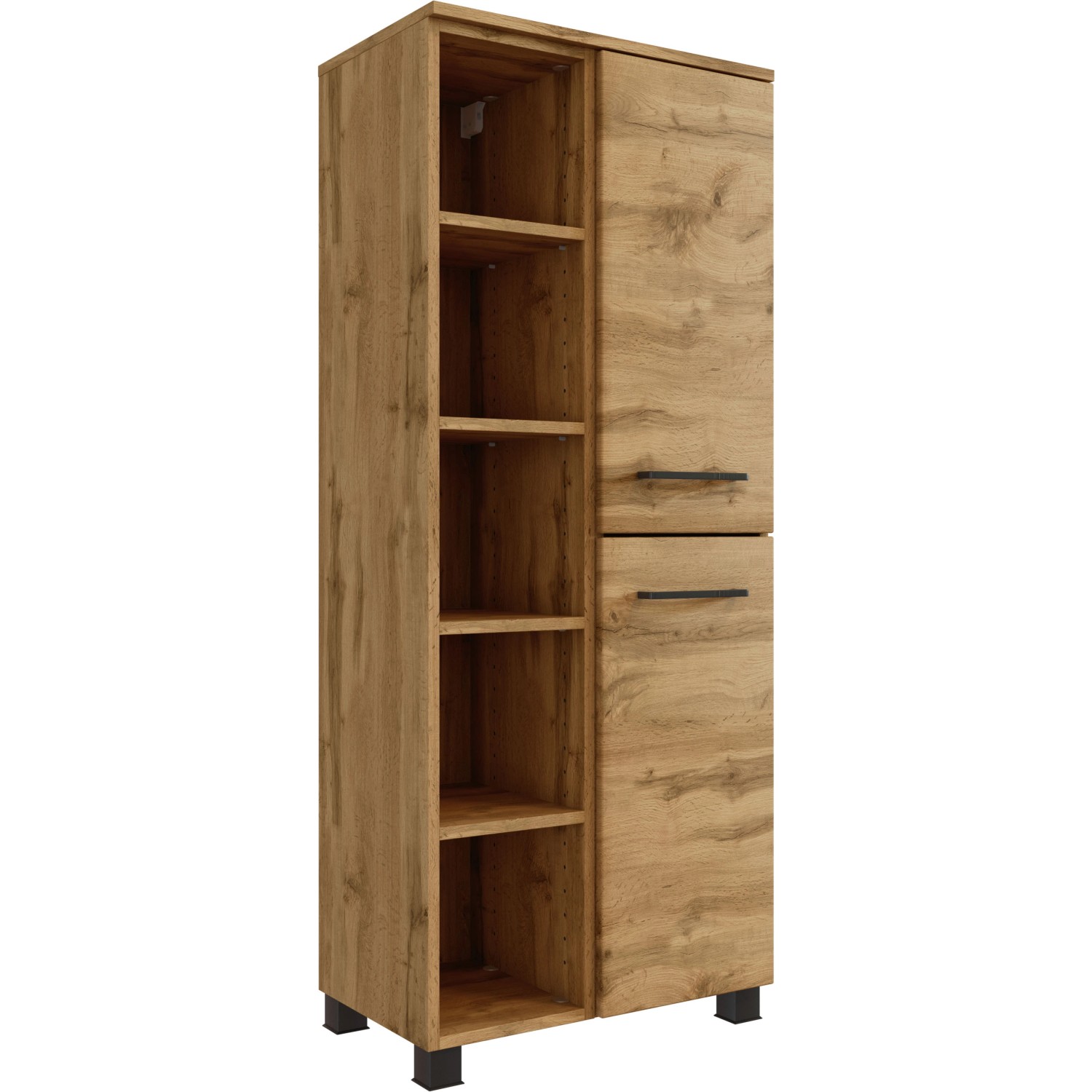 Held Bad-Hängeschrank Florenz Eiche 130 cm günstig online kaufen