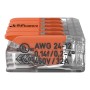 Wago Hebelklemme 221-415, 5-polig, für Leiter von 0,2-4 mm², 10er-Pack