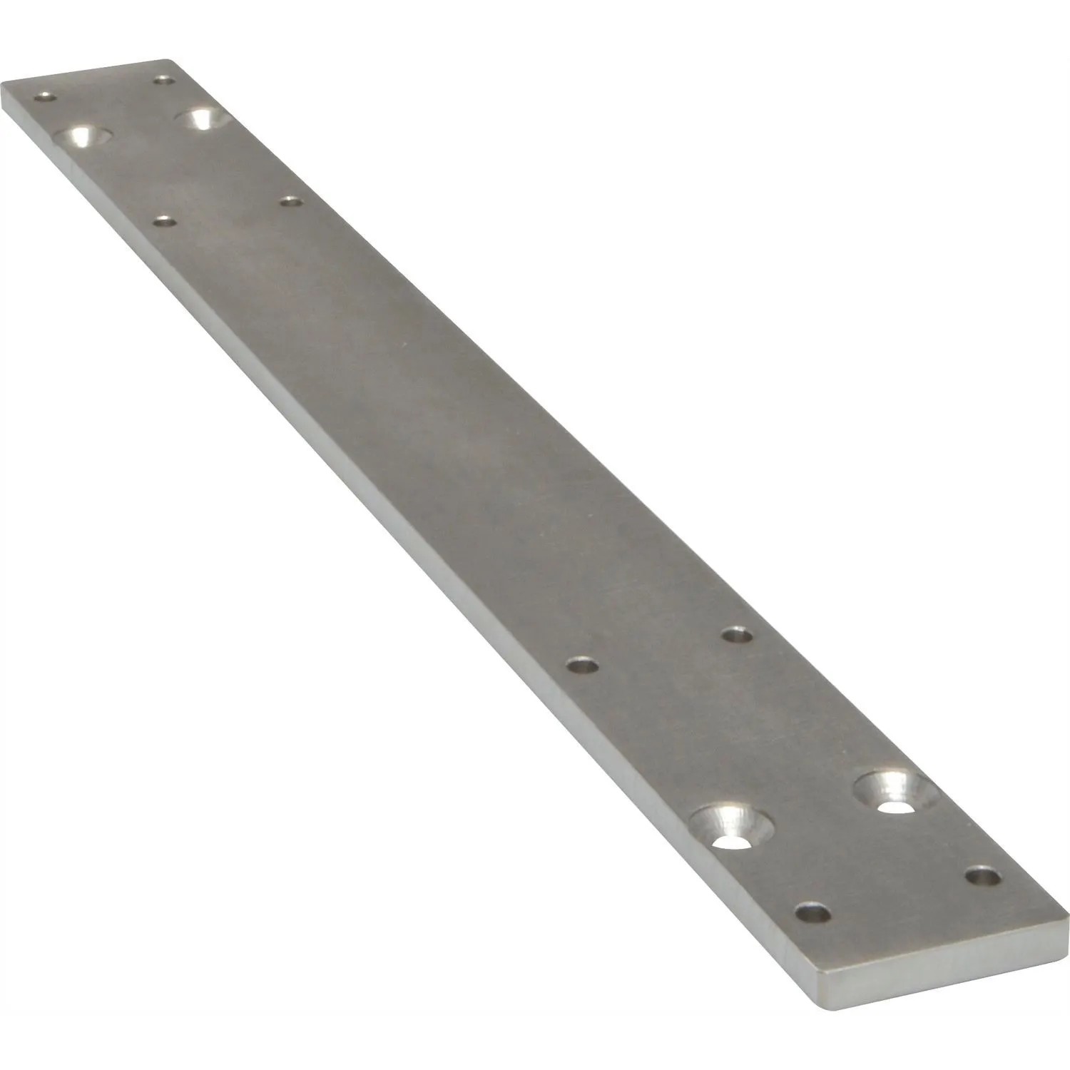 Simausrom Traverse ohne Lehne für Bankkufe Breite 510 mm Edelstahl Gebürstet