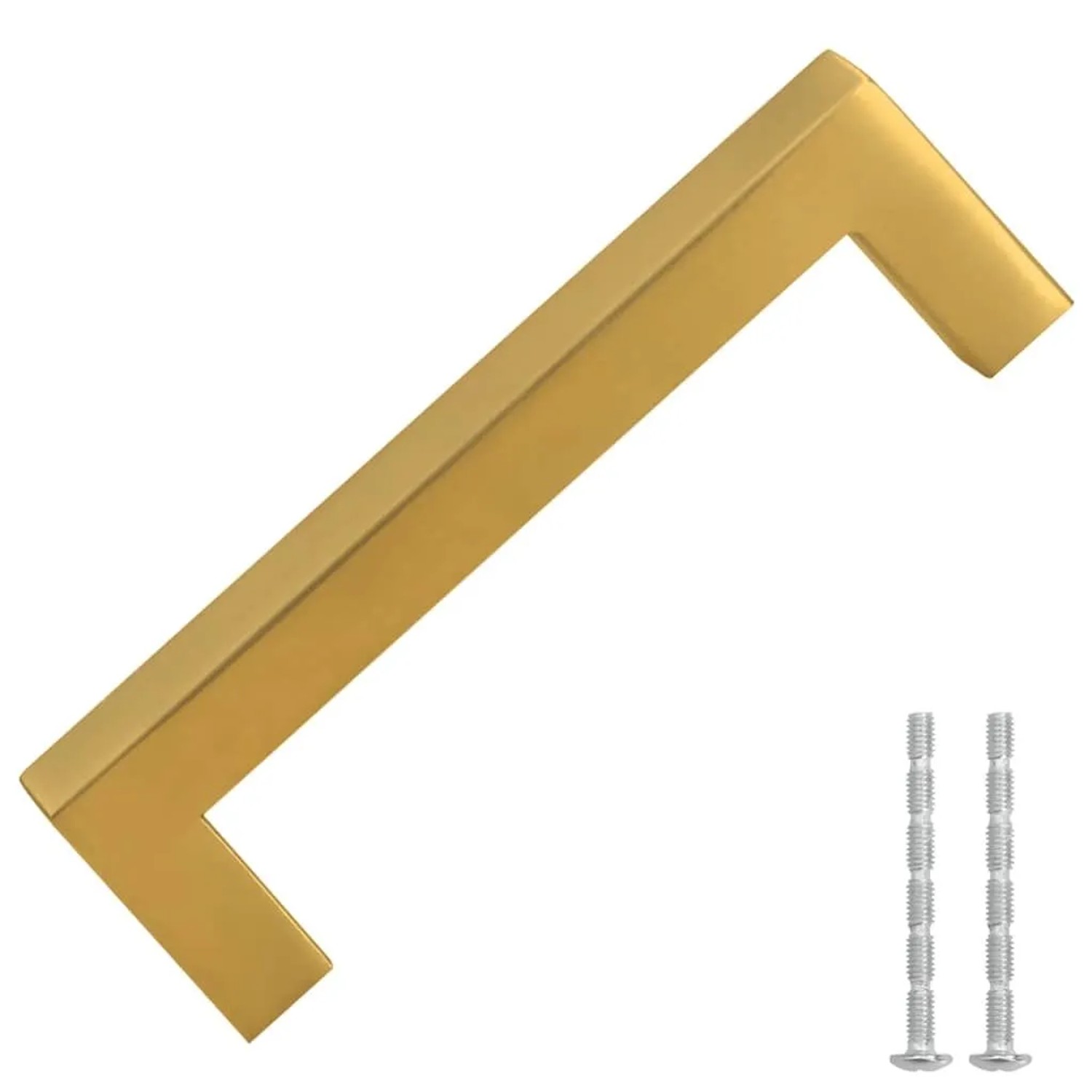 vidaXL Möbelgriffe 10 Stk Golden 96 mm Edelstahl 155389