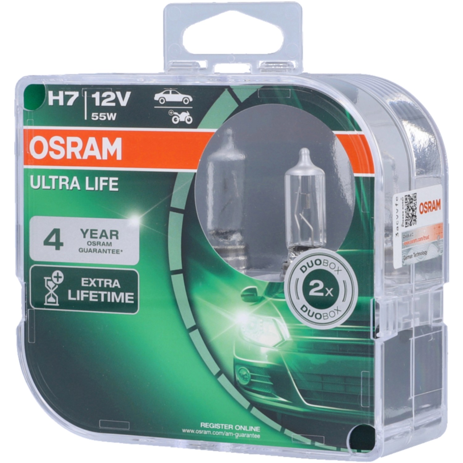 Osram Autolampe Ultra Life H7 Duobox kaufen bei OBI