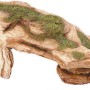 Ebi Dekor Wüstenfelsen, 37,5 cm, Aquariendeko mit Moos-Imitat für Süß- und Meerwasseraquarien.