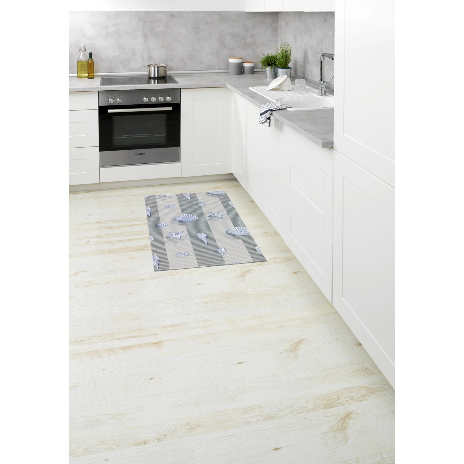 Wenko Badematte Mare 50 x 80 cm Kunststoff Mehrfarbig