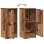 vidaXL Sideboard Altholz-Optik 30x30x70 cm Holzwerkstoff 856959_8