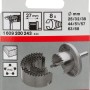 Bosch Sägekranz Set Pro, 8-teilig. Lochsägen in verschiedenen Größen für Holz und Kunststoff.