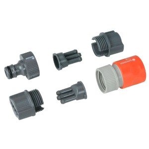 Gardena Schlauch-Regner-Anschlussset: Systemteile für Schlauch-Regner Anschluss.