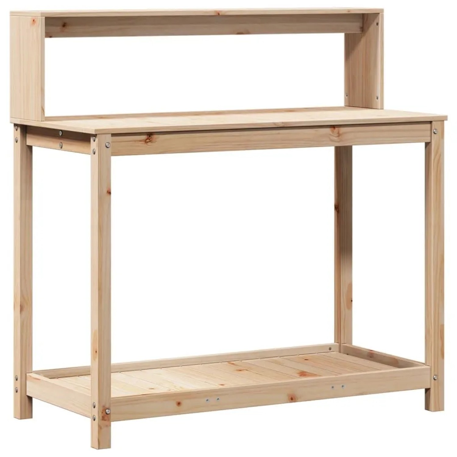 vidaXL Pflanztisch mit Ablagen 108x50x109,5 cm Massivholz Kiefer 832412