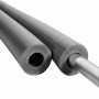 Graue Climaflex Rohrisolierung für Kupferrohre, 28 mm Durchmesser.