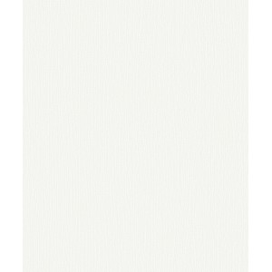 Weiße Vliestapete mit feiner Struktur von Erismann, Design Guido Maria Kretschmer.