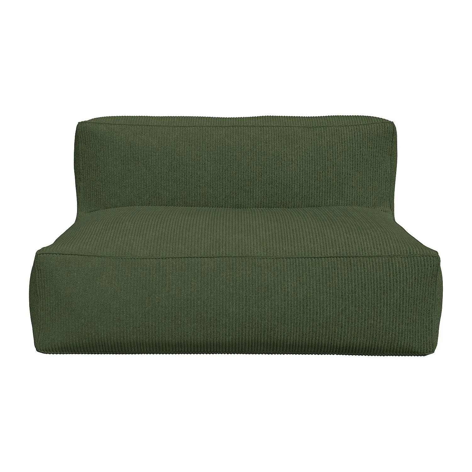 Vente-unique Modulierbares Sofa Noumara Grün 135 cm