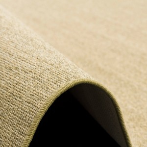 Detailaufnahme: Snapstyle Sisal Teppichläufer in Natur Hirse, 80x200cm.