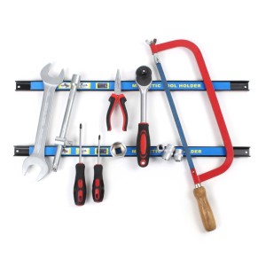 Wiltec Magnetleiste 6Er Set 61Cm Werkzeughalter Werkstatt Schiene Wandhalterung