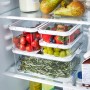 Rotho Cauma Kühlschrank-Organizer Set, 4-teilig, transparent. Ordnungssysteme für den Kühlschrank.