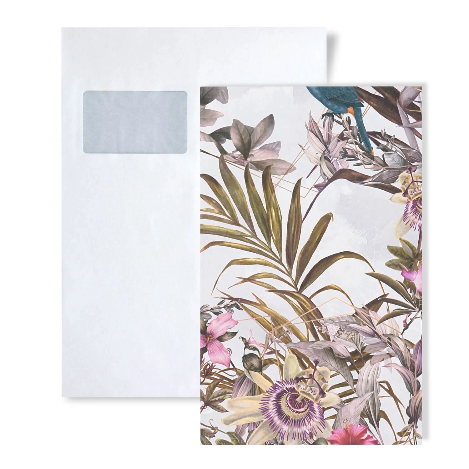 PROFHOME 1 MUSTERSTÜCK S-381787-GU DIN A4 MUSTER der Floralen Tapete günstig online kaufen