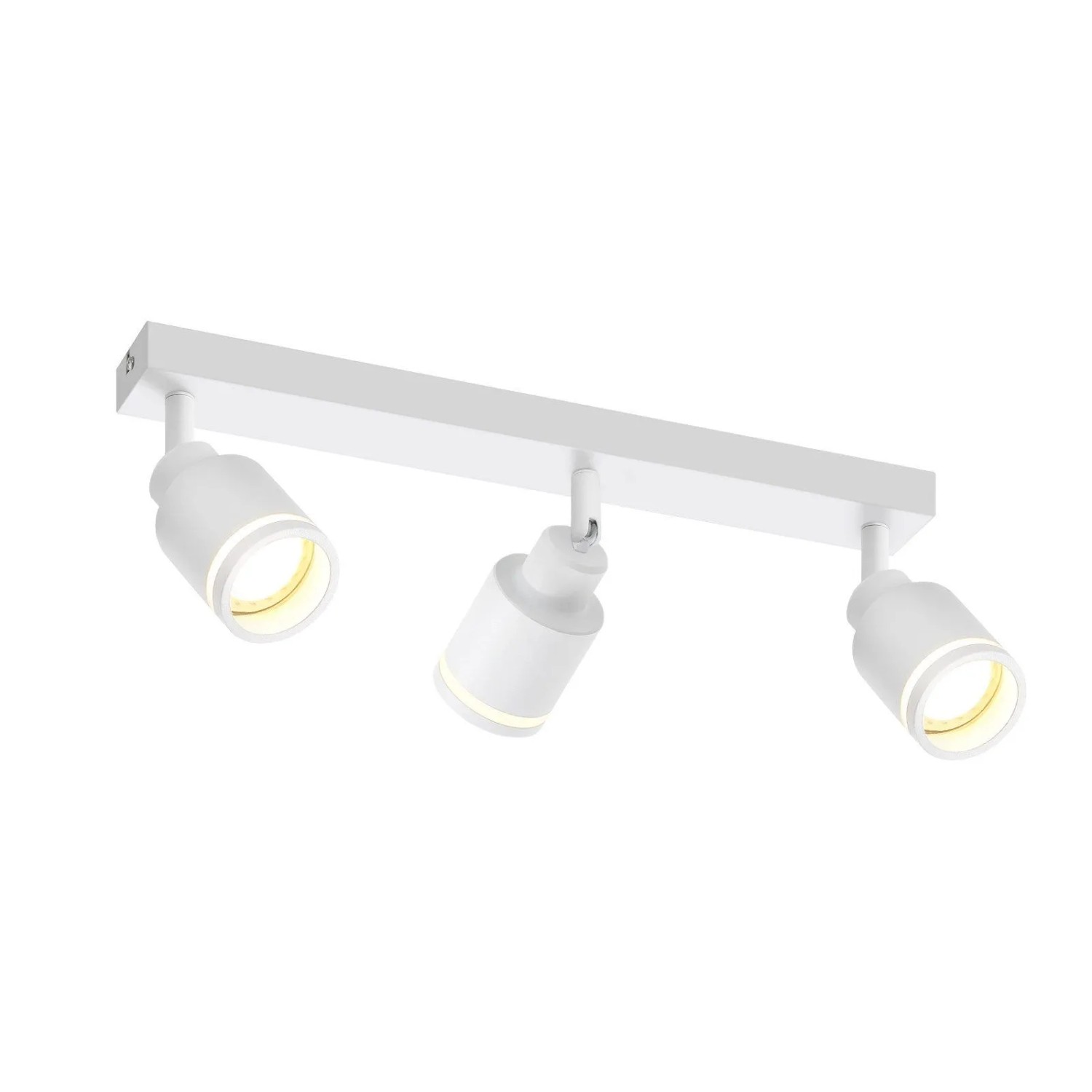 NETTLIFE Deckenstrahler aus Metall 3xGU10 Weiß-3