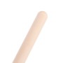 Glatter, heller Holzstiel des Galaflor Kinderspatens. Ergonomischer Griff für Kinder-Gartengeräte und Schaufeln.