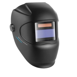 STAHLWERK Automatik Schweißhelm ROOKIE, Schweißschild in Schwarz. Schutz für Schweißarbeiten.