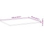 vidaXL Schreibtischplatte Unbehandelt 120x70x2 cm Massivholz Akazie 3279731_9