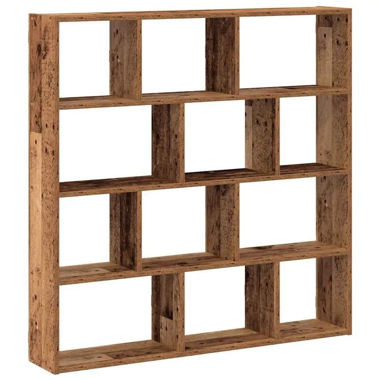 vidaXL Würfelregal 12 Fächer Altholz-Optik Holzwerkstoff 860011_6