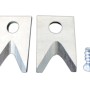 WEICON Ersatzmesser No. 5/6 Satz mit Schraube für Zangen.