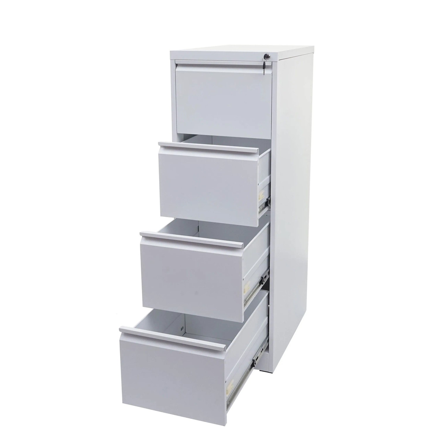 Mcw Hängeregisterschrank H16 Format Legal + A4 Abschließbar 134x46x62cm Weiß