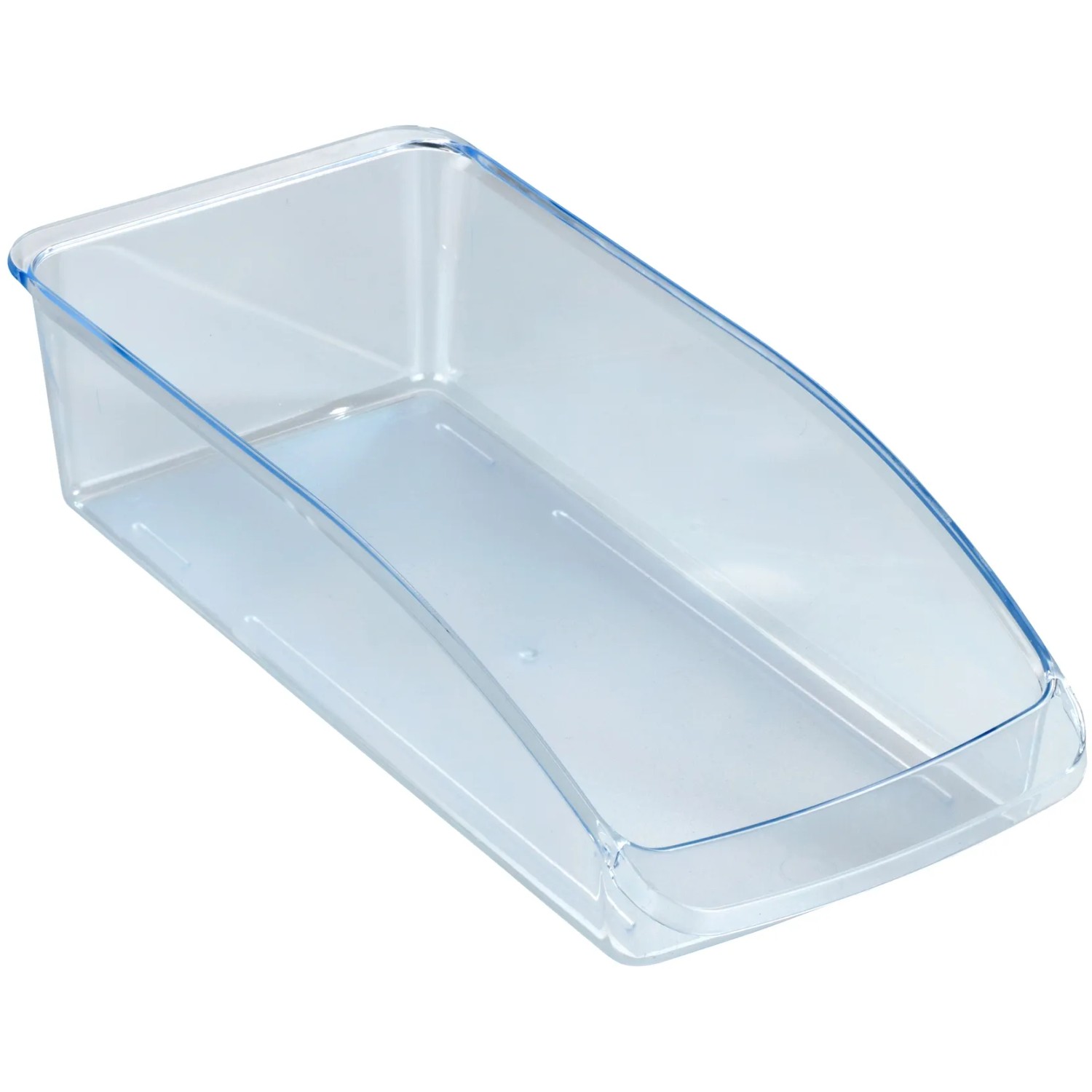 Transparente Kühlschrankbox aus dem 3-teiligen Wenko Organizer Set.