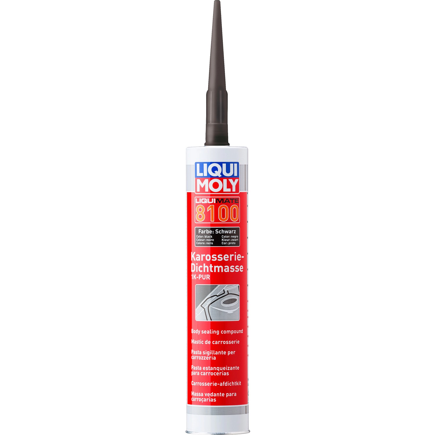 Liqui Moly Karosserie Dichtmasse Schwarz 300 ml