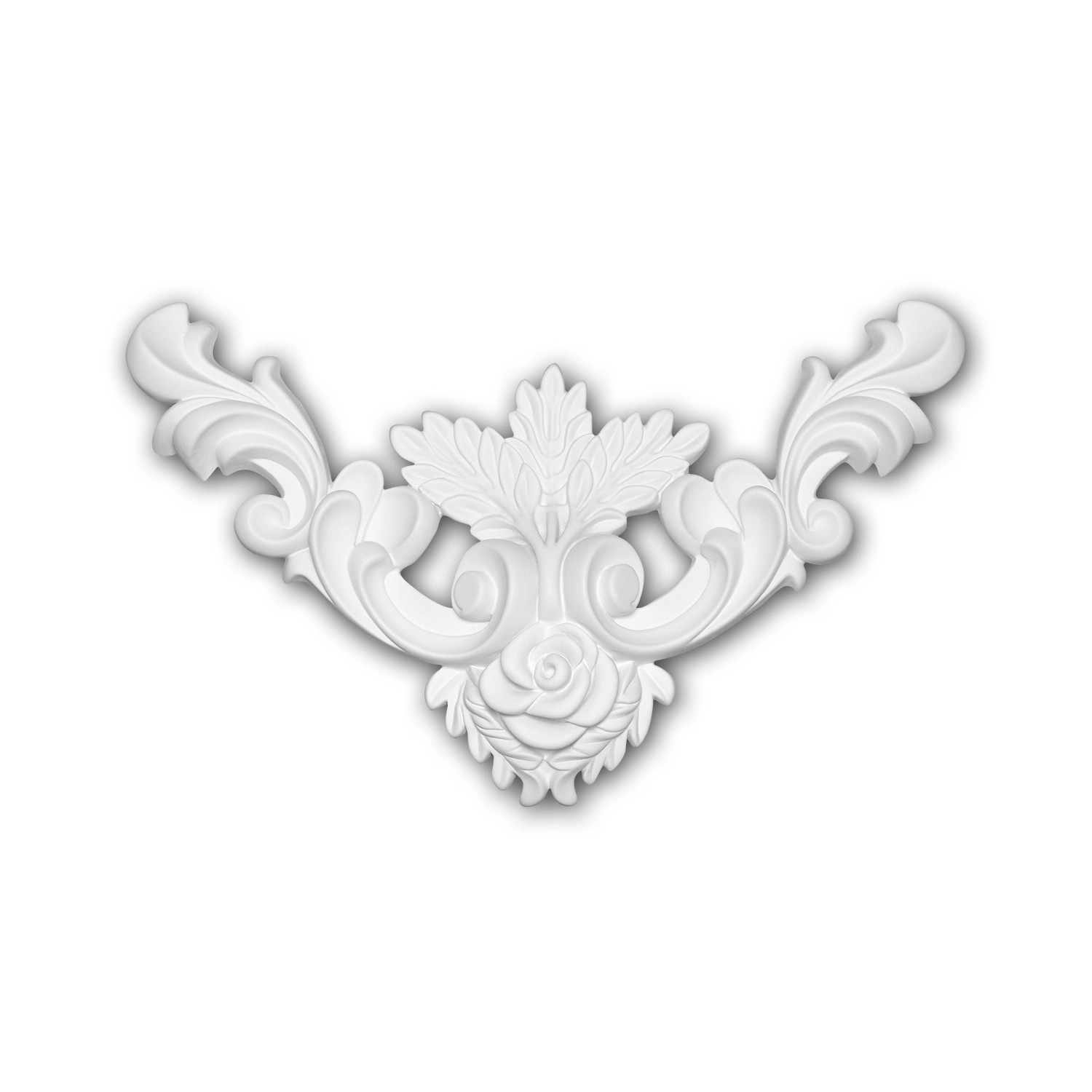 PROFHOME 160031 Zierelement dekoratives Element Stuckdekor aus Polyurethan günstig online kaufen