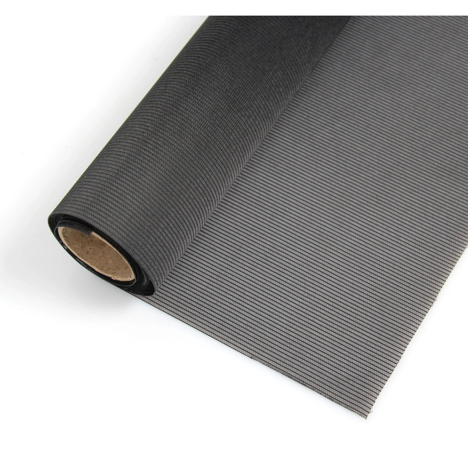 Avosdim Pollenschutzgitter, 100x500cm, Schwarz, aufgerollt. Insektenschutz für Allergiker.