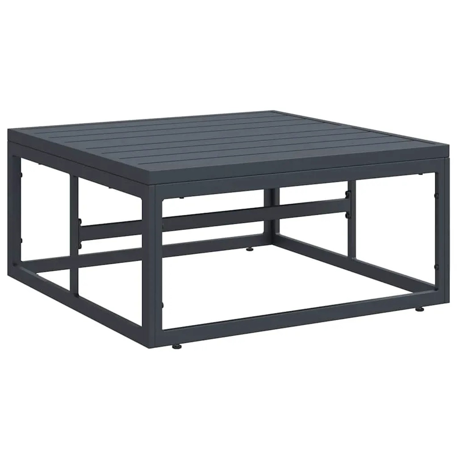 vidaXL Gartenmöbel Anthrazit 70 x 70,5 x 32 cm Stahl 42009990