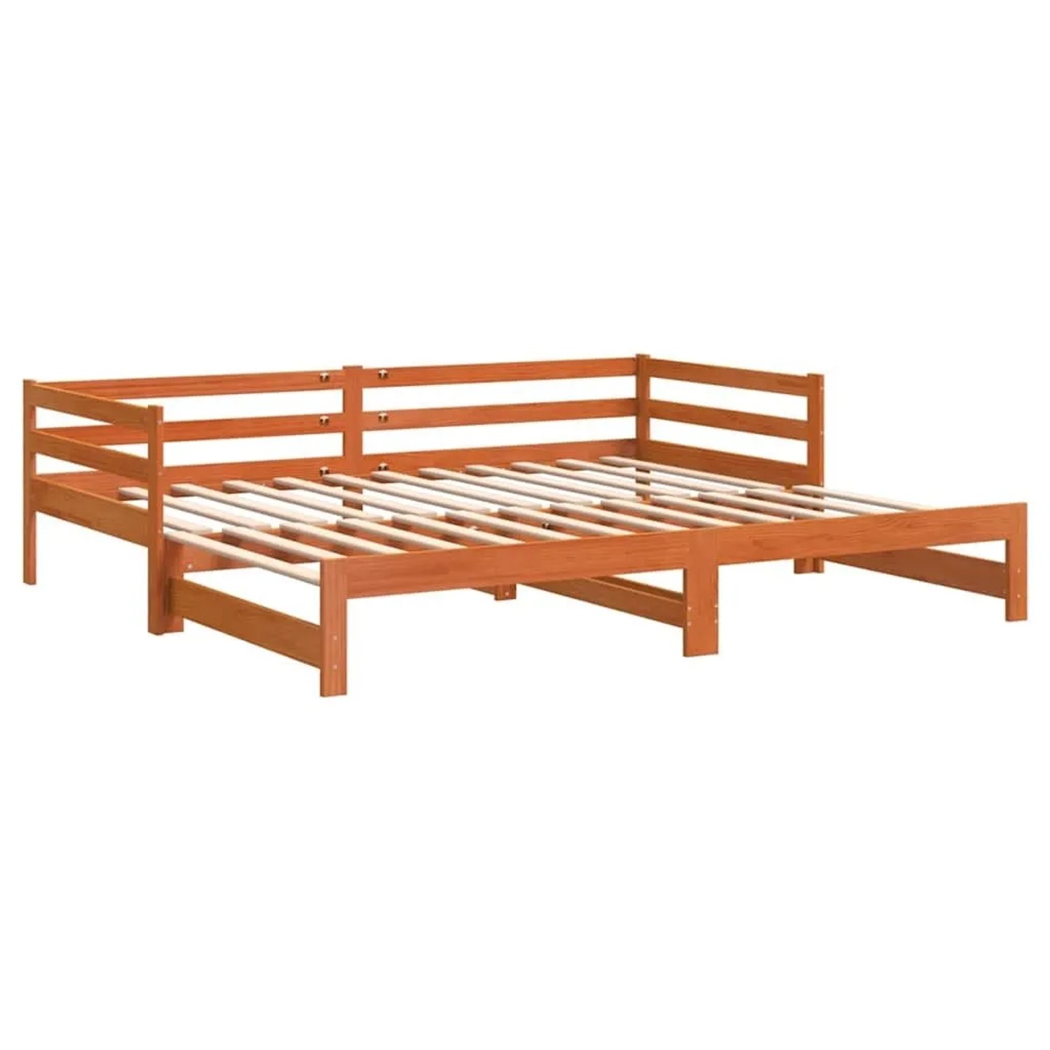 vidaXL Tagesbett Ausziehbar ohne Matratzen 90x190 cm Massivholz 847160 günstig online kaufen