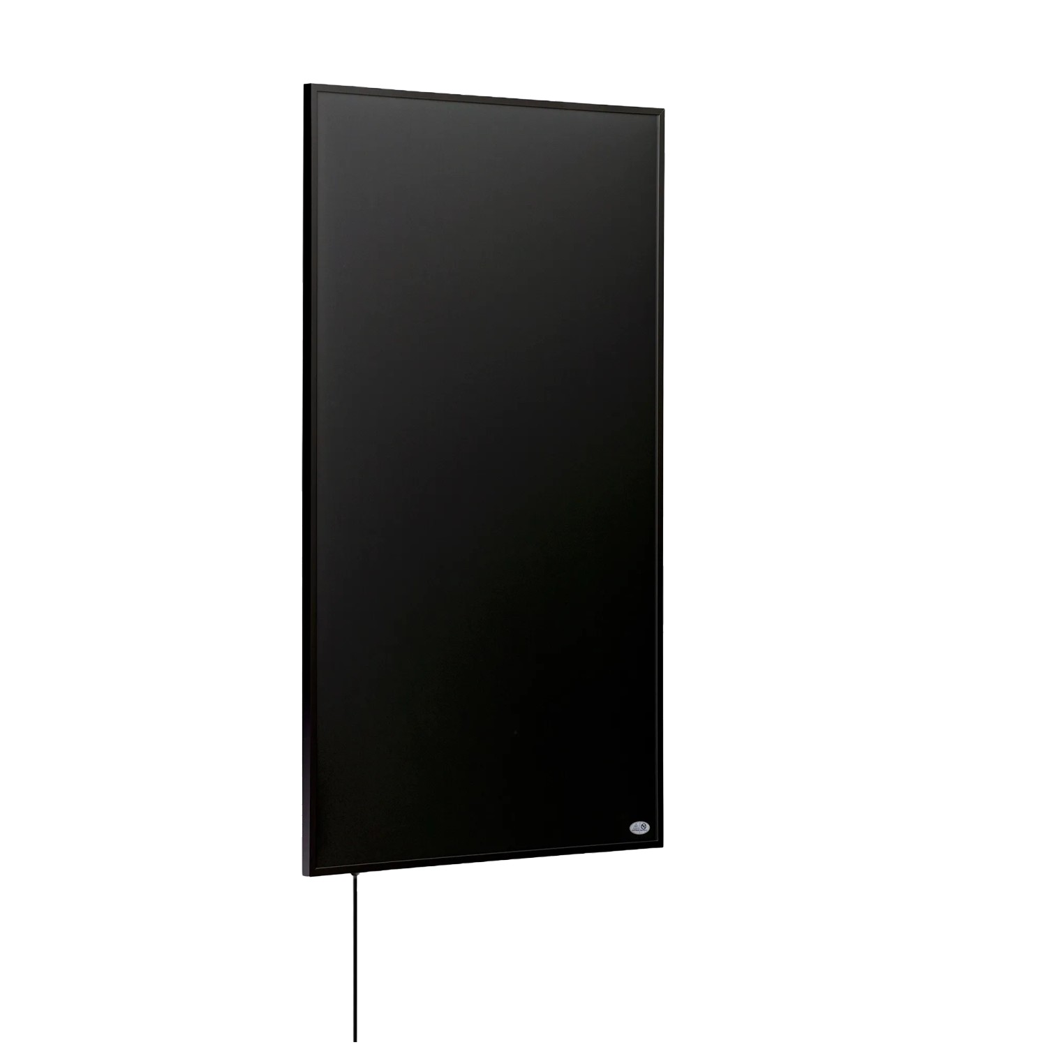 Könighaus Infrarotheizung Black Edition 600 W Kabelausgang Hoch Links