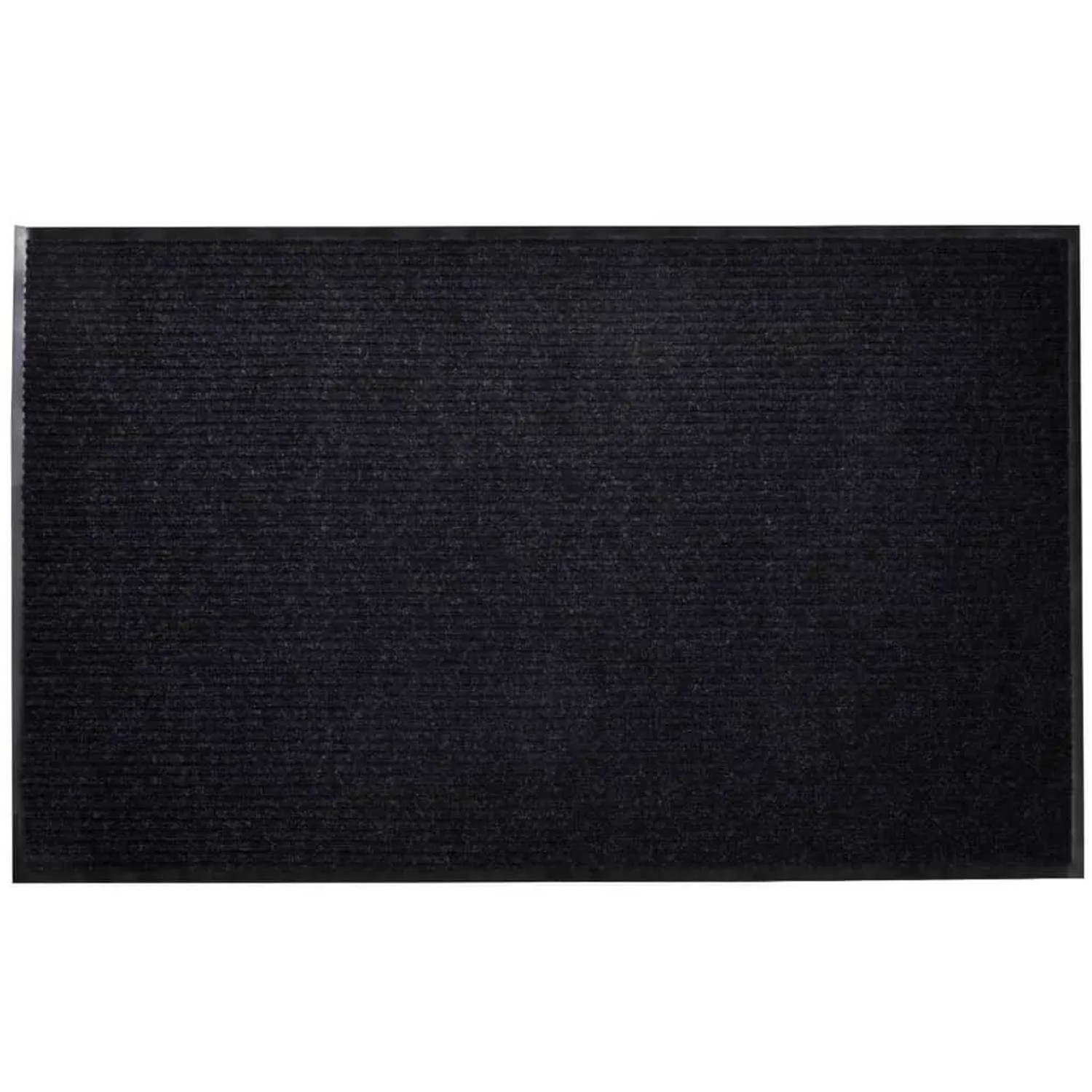 vidaXL Fußmatte PVC Schwarz 90x150 cm 241266