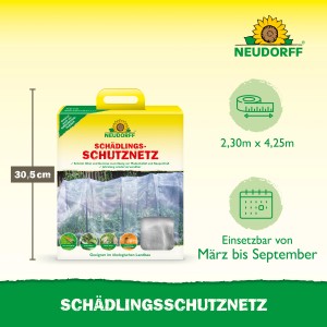 Neudorff Schädlingsschutznetz: Engmaschiges Netz zum Schutz von Gemüse und Obst im Garten.