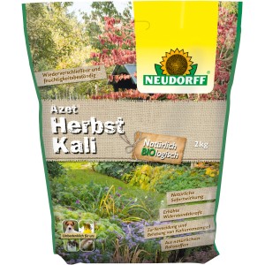 Neudorff Azet Herbst Kali 2 kg Sack, Kaliumdünger für widerstandsfähige Pflanzen.