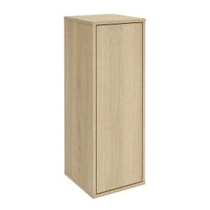 Fackelmann Midischrank Compact Line in Eiche, 30,2x84,2x32 cm, für Badmöbel-Sets.
