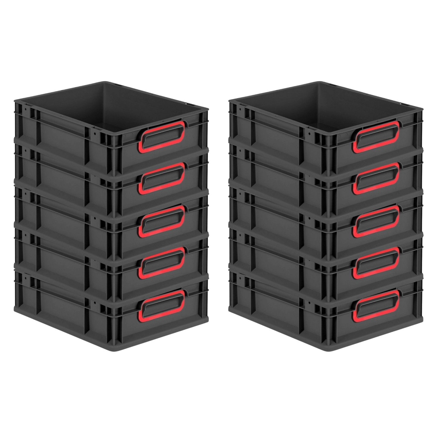PROREGAL SparSet 10x Eurobox Nextgen Color HxBxT 12x30x40cm 11 Liter Griffe günstig online kaufen