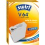Swirl V 64 Staubsaugerbeutel Classic, 4 Stück, für Staubsauger Zubehör im OBI Online-Shop.