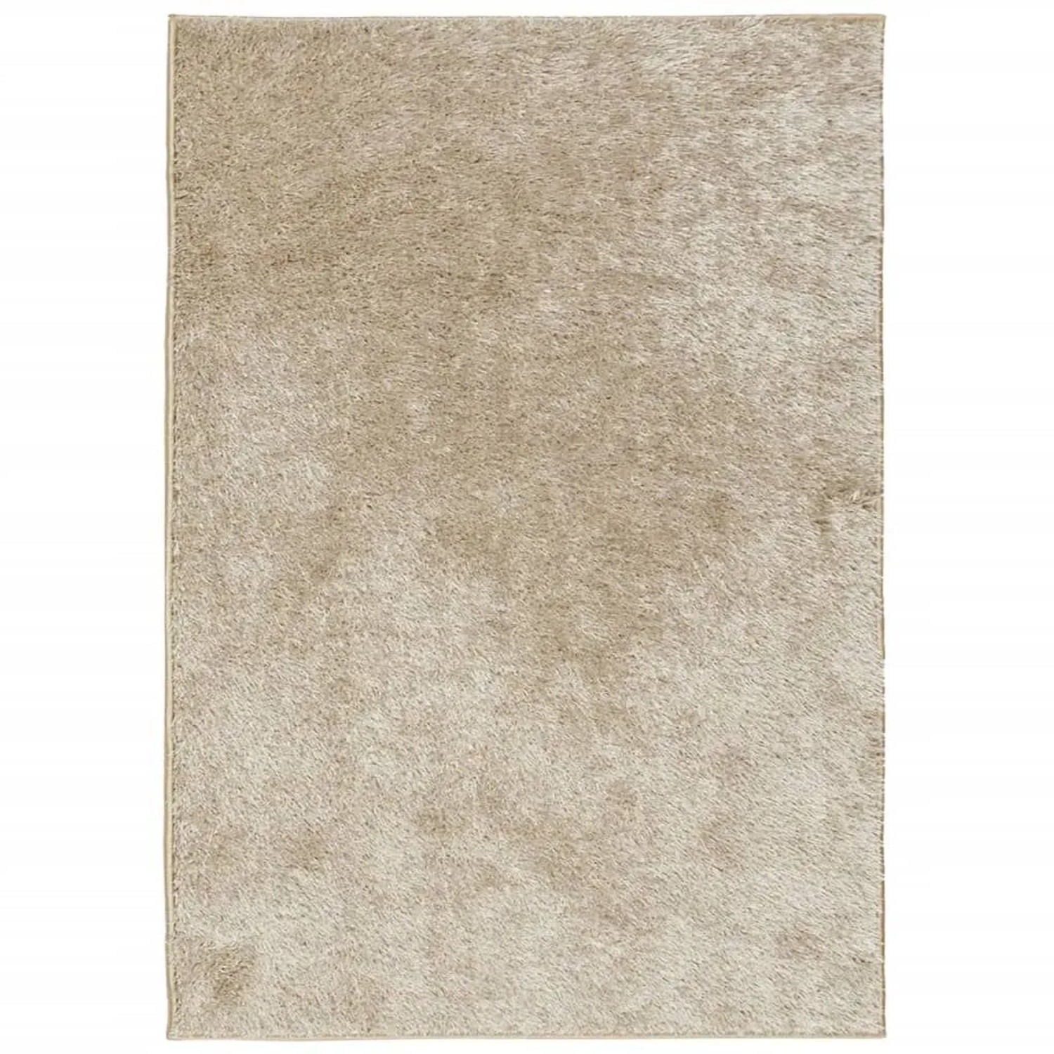 vidaXL Teppich ISTAN Hochflor Glänzend Beige 160x230 cm 375654 günstig online kaufen