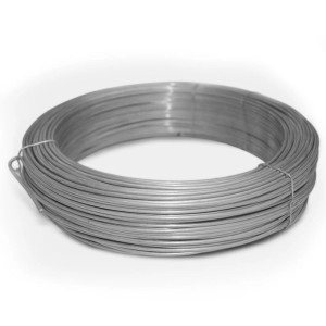 Karat Bindedraht, verzinkter Spanndraht für Maschendrahtzaun, 3,1 mm stark, 55 Meter